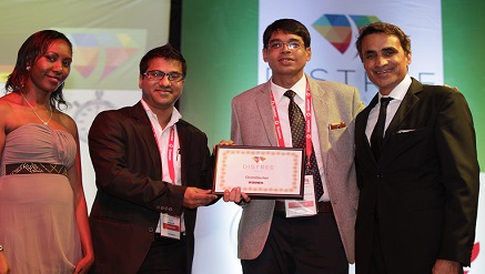 r-l:  Farouk Hemraj - Director & Co-Founder at DISTREE Events, Siddharth Jain-  Country Manager at MITSUMI and Vishal Bhargav - Business Unit Head at MITSUMI)